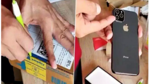 The same handset was delivered to one of the online shoppers, but it was not purchased that way. A Bengaluru engineer identified as Rajni Kant Kushwaha ordered iPhone 11 Pro with 64GB variant from the e-commerce website by the name of Flipkart. After a long time, the company had finally delivered the phone to him, but when he pulled the phone out of the box, he was absolutely shocked to find what was in the box. He found an Android phone with the iPhone 11 Pro camera sticker in the package.