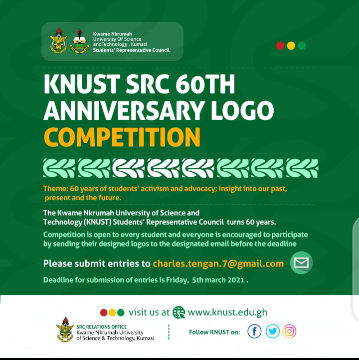 KNUST SRC Opens Competition For The Development Of Its 60th Anniversary 